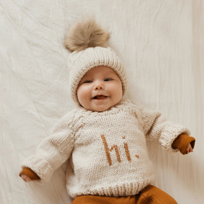 Hi Baby Sweater