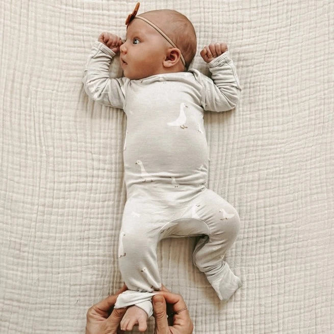 Bamboo Romper Footie