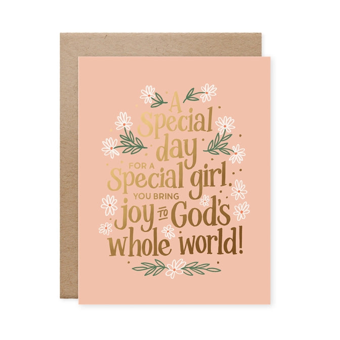 Girl Birthday Card