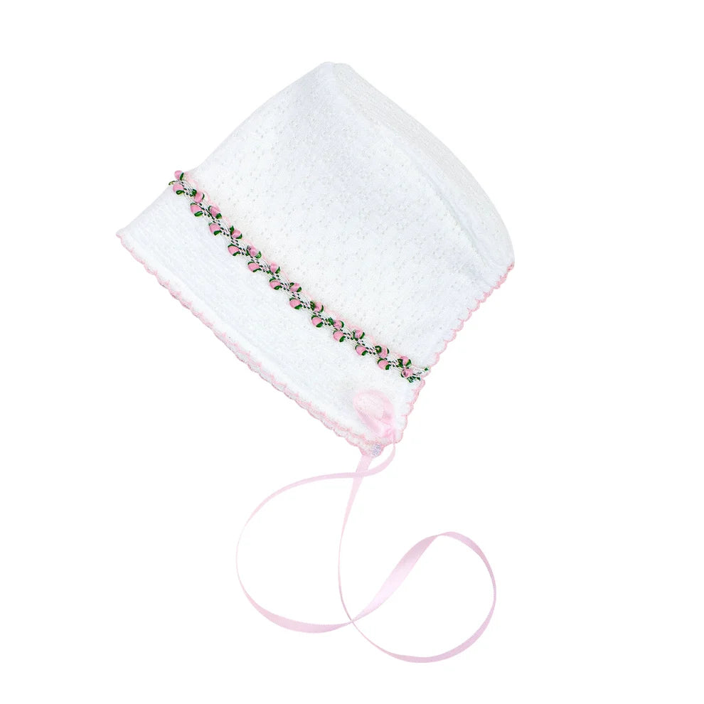 Paty Knit Ruth Bonnet - Pink