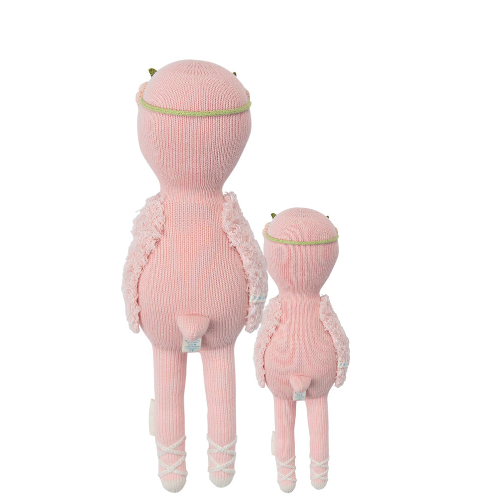 Cuddle and kind Penelope the Flamingo