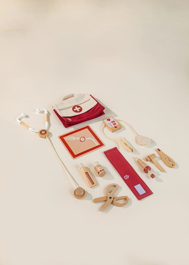 Toddler Wooden Doctor Playset