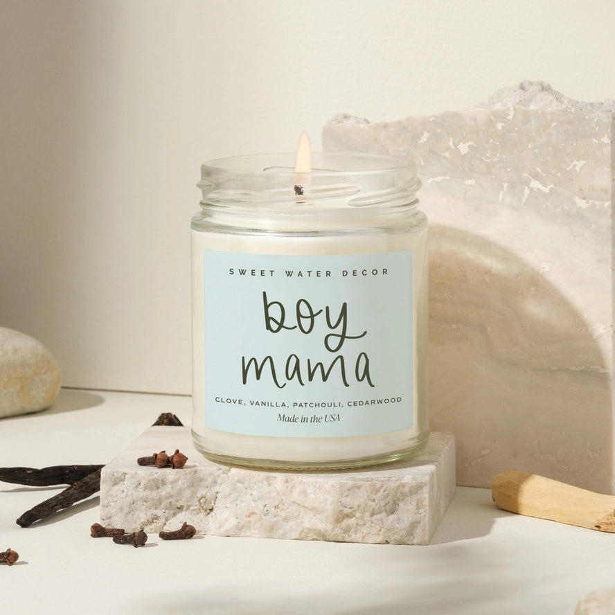 Boy Mama Candle
