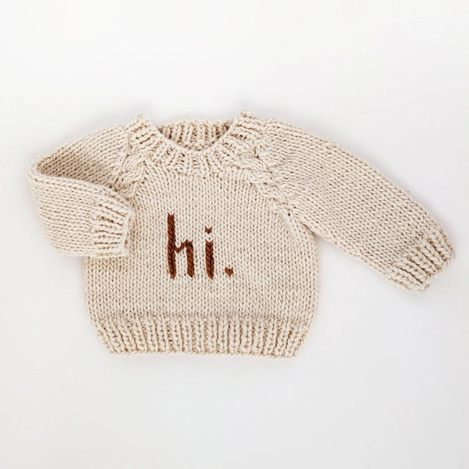 Hi Baby Sweater
