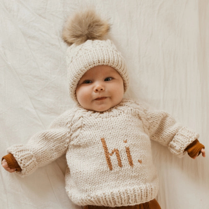 Hi Baby Sweater