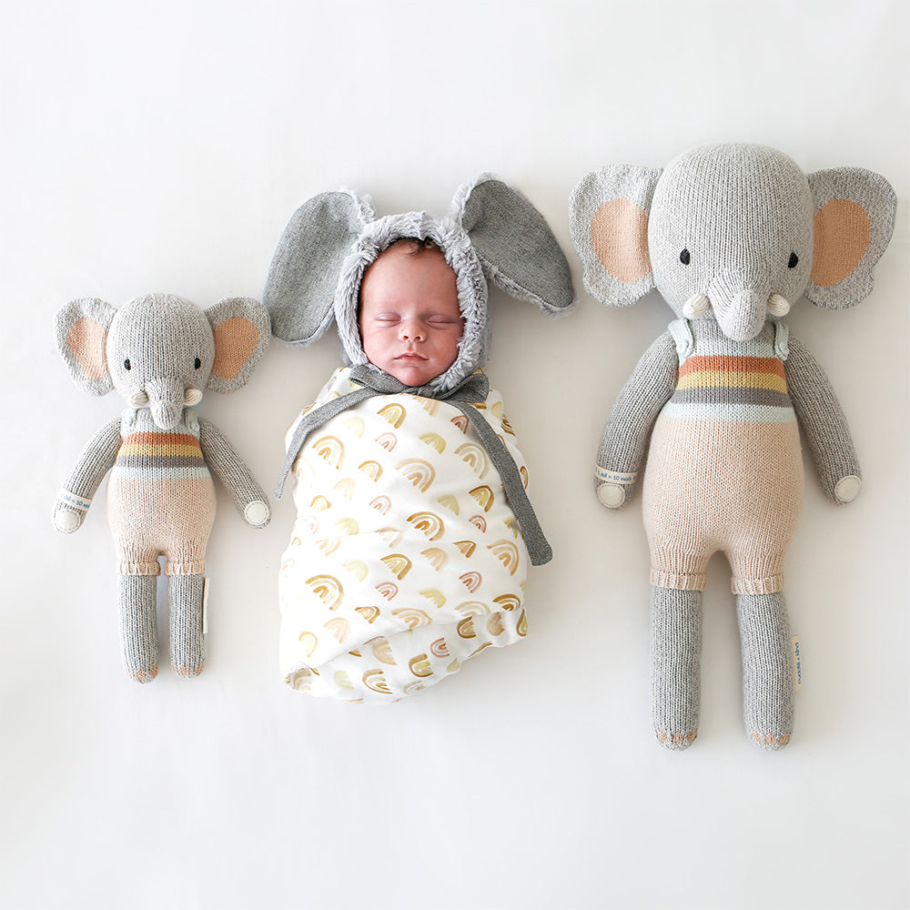 Cuddle and Kind Evan the Elephant