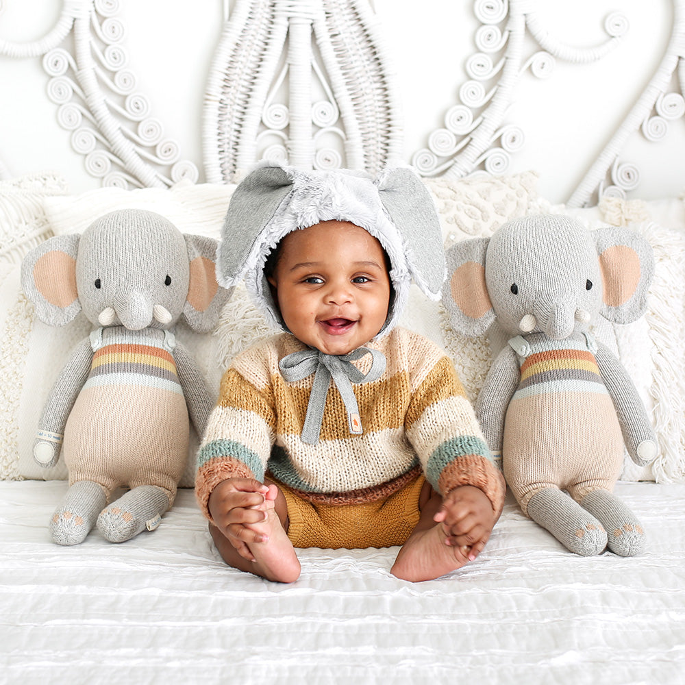 Cuddle and Kind Evan the Elephant