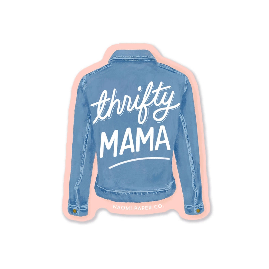 Thrifty Mama Sticker