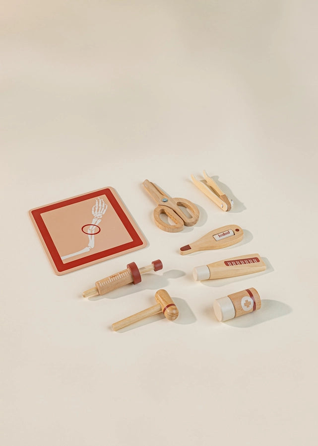 Toddler Wooden Doctor Playset