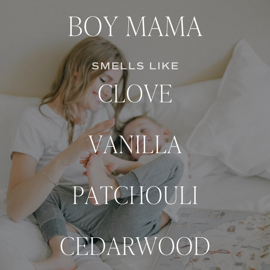 Boy Mama Candle