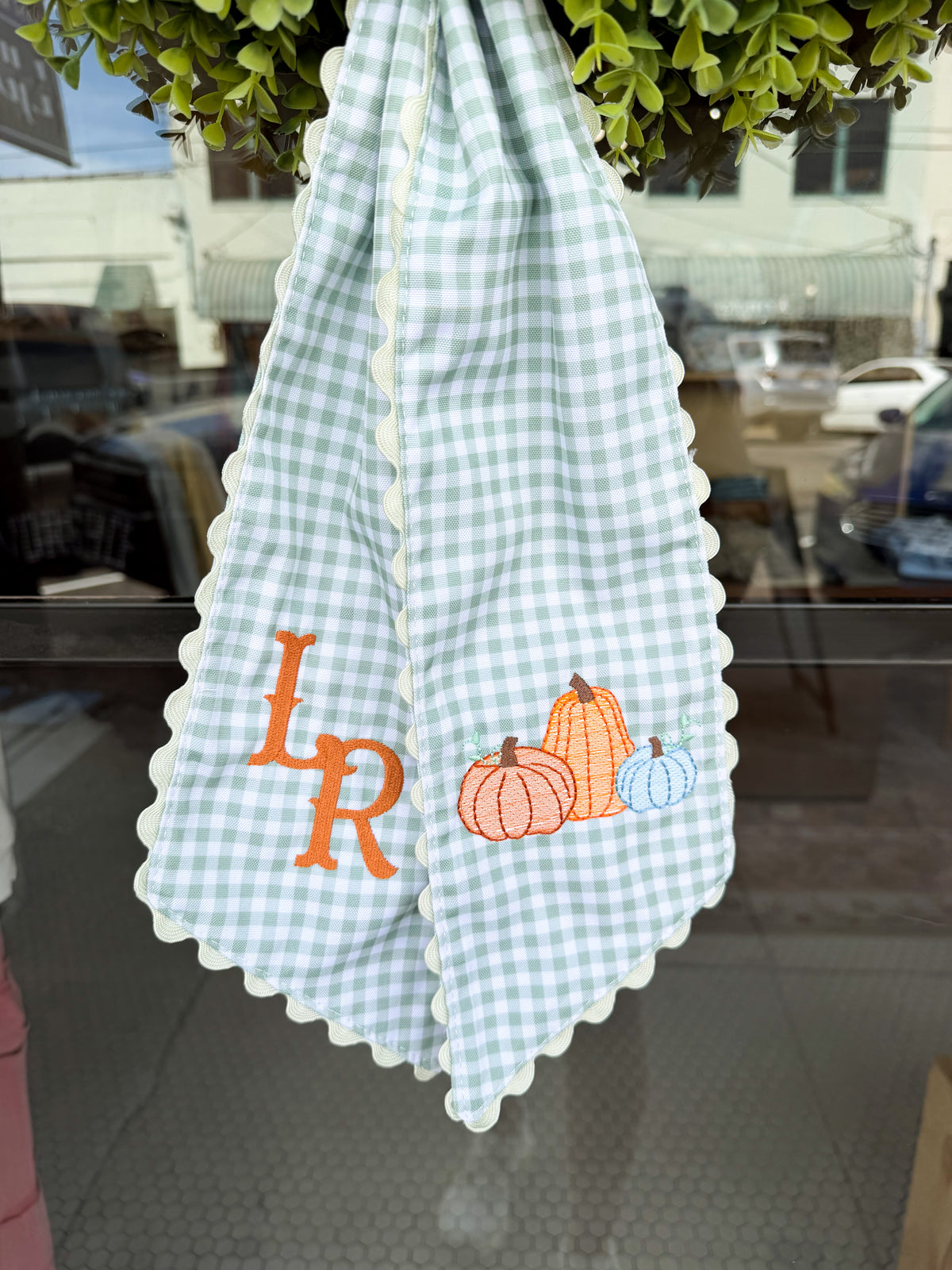 Fall Wreath Sash
