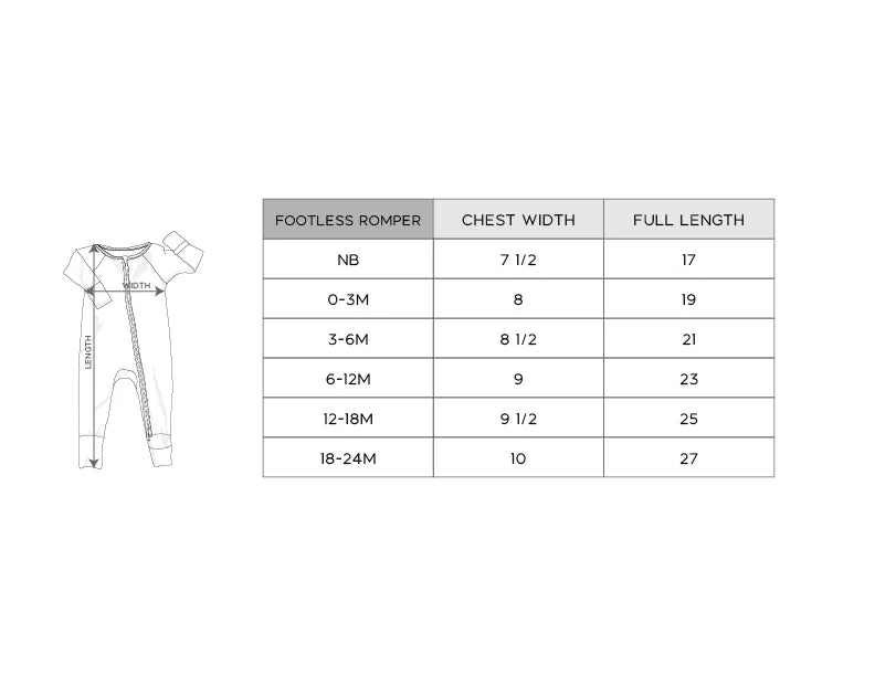 Bows Footless Romper