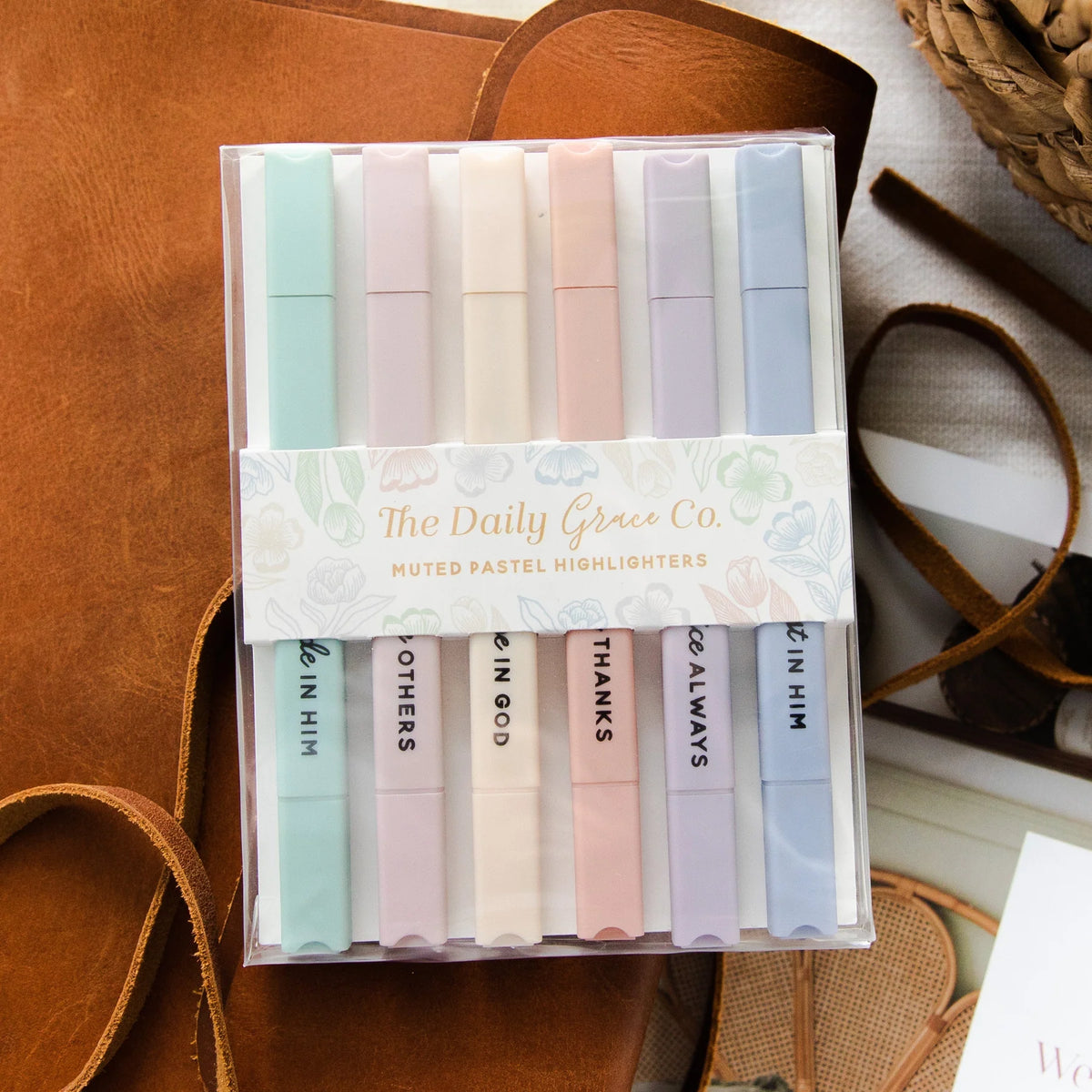Muted Pastel Highlighters
