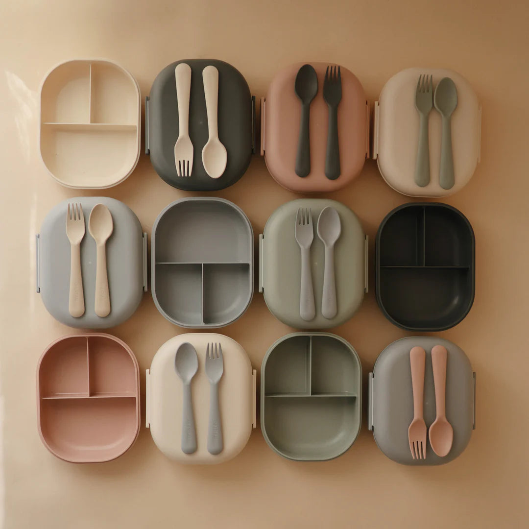 Toddler Lunch Box with Spoon and Fork