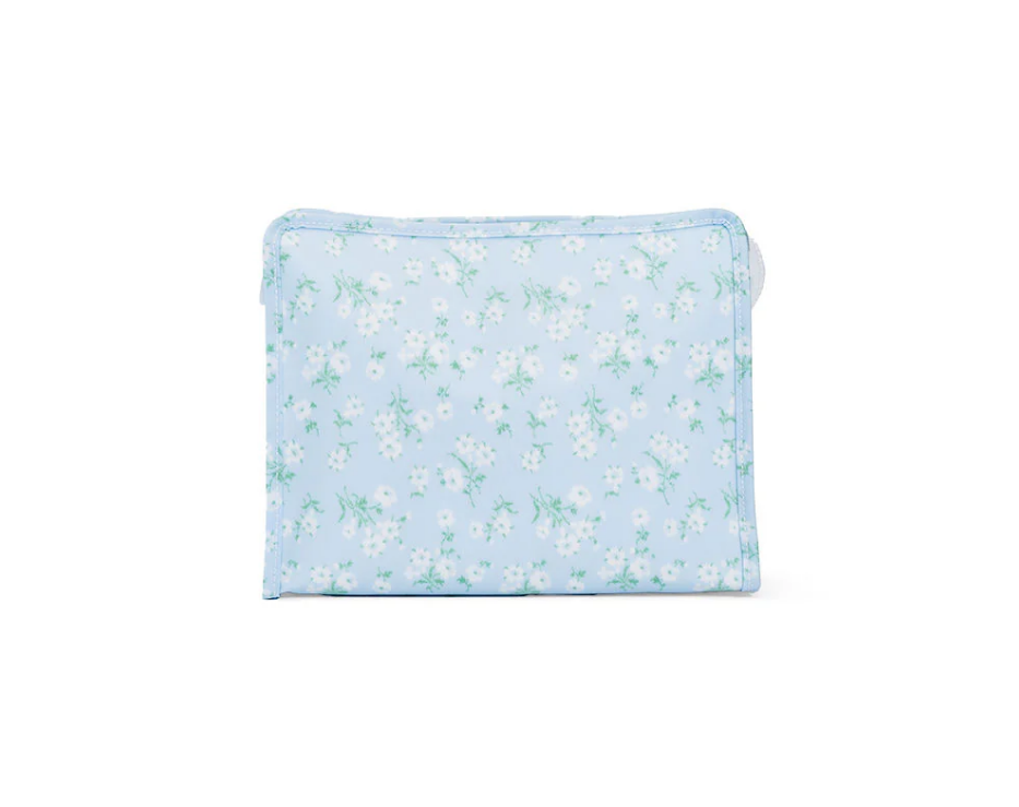 Roadie Large Zip Pouch - KIKI FLORAL