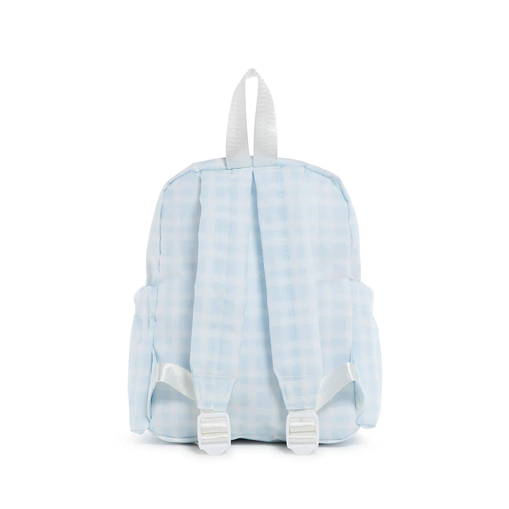 MINI BACKER - PIMLICO PLAID BLUE Backpack