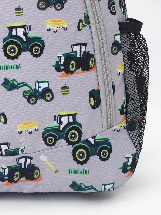Gray Tractor Backpack