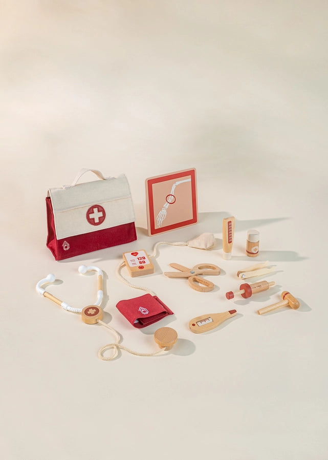 Toddler Wooden Doctor Playset