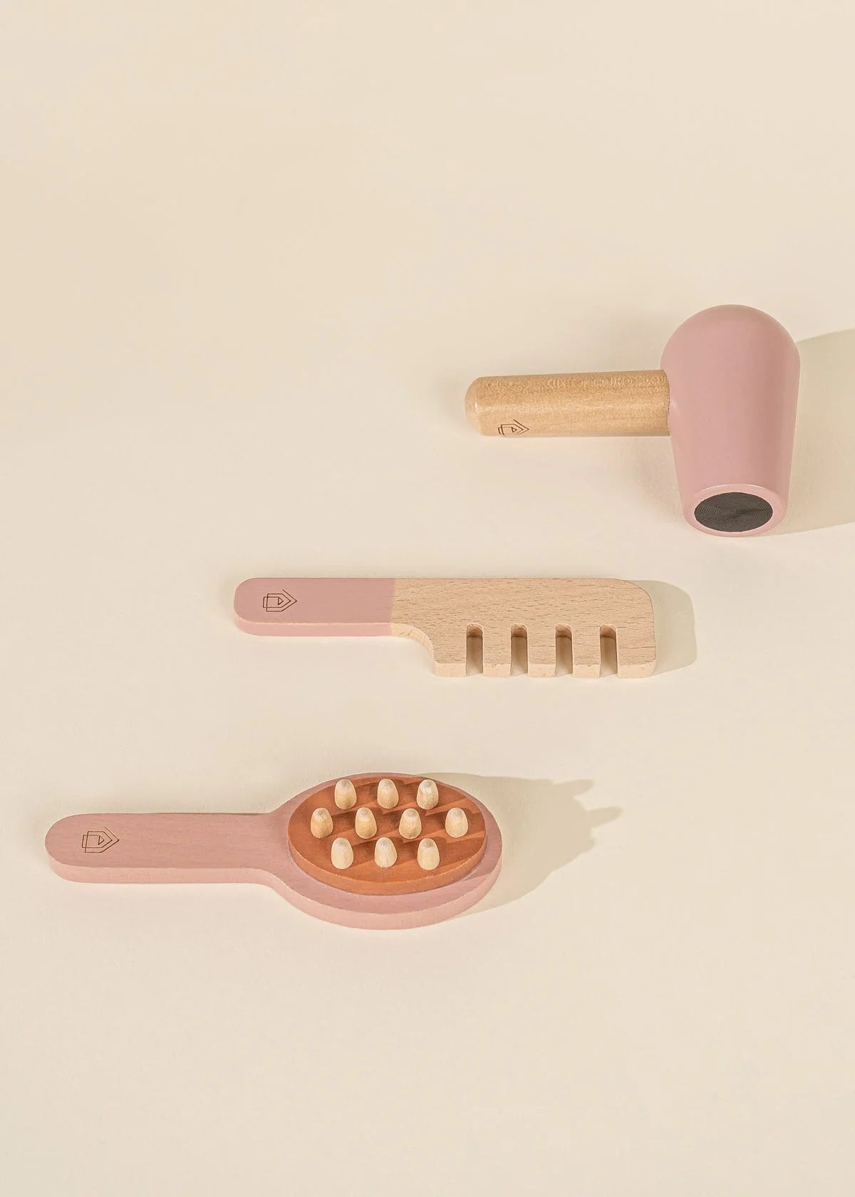 Toddler Wooden Hair Dresser Set