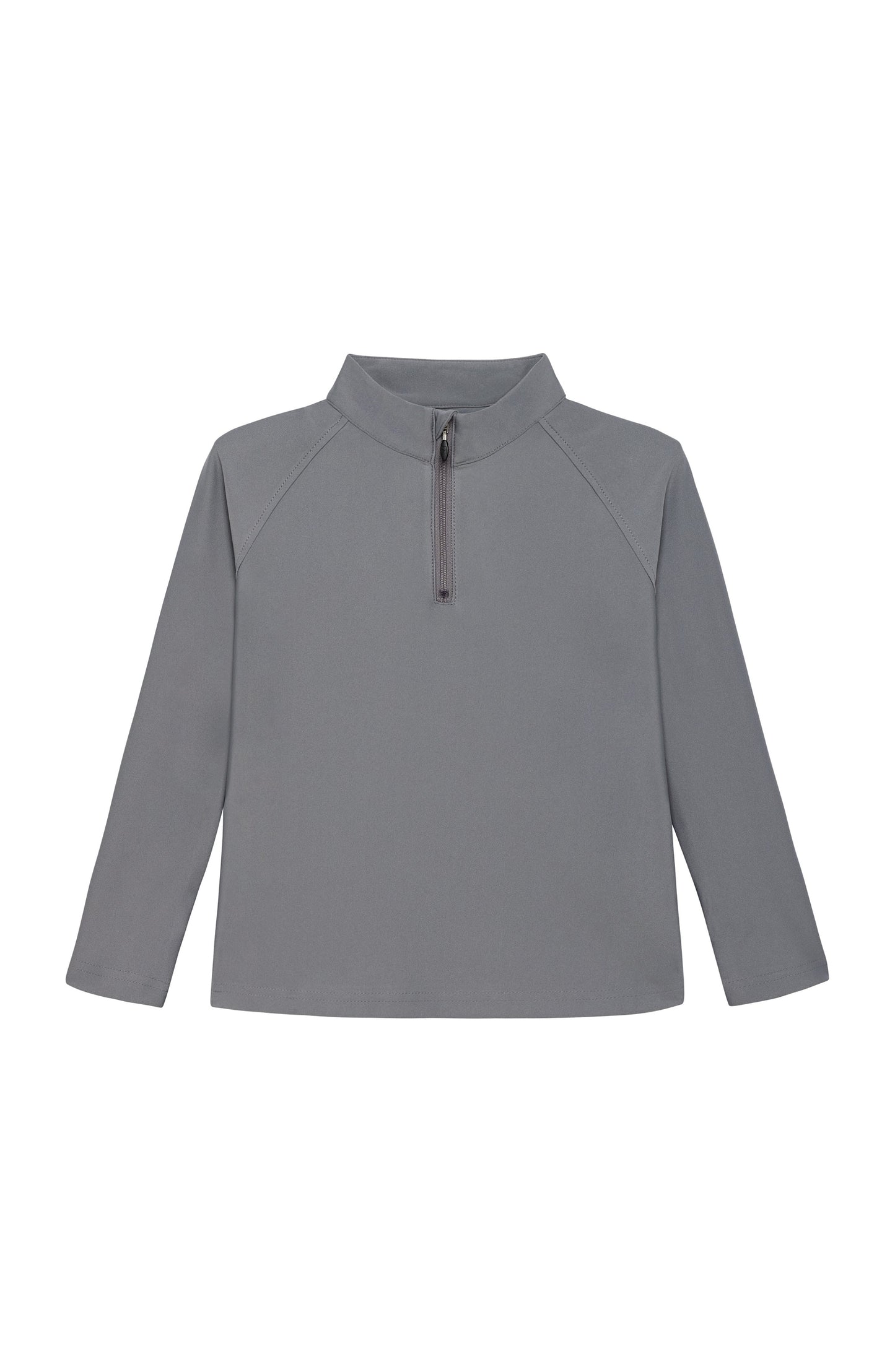 Gray Half Zip