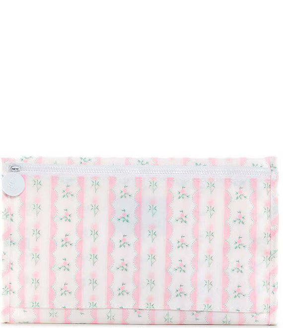Changing Mat: Pink Ribbon Floral