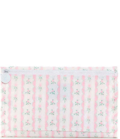 Changing Mat: Pink Ribbon Floral