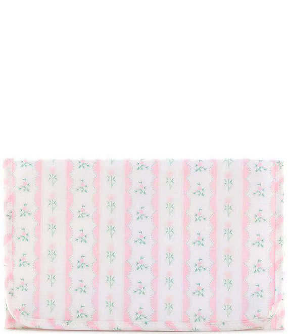 Changing Mat: Pink Ribbon Floral