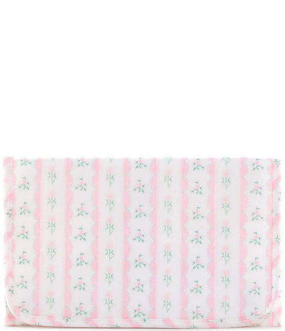 Changing Mat: Pink Ribbon Floral