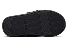 Load image into Gallery viewer, TOMS Tiny Alpargata Black Canvas Toddler Shoe
