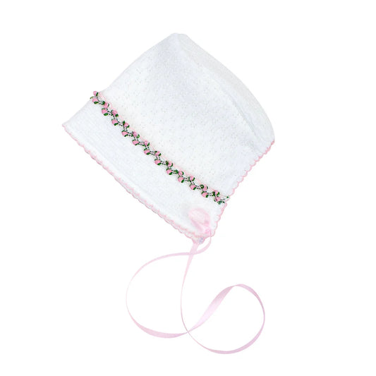Paty Knit Ruth Bonnet - Pink