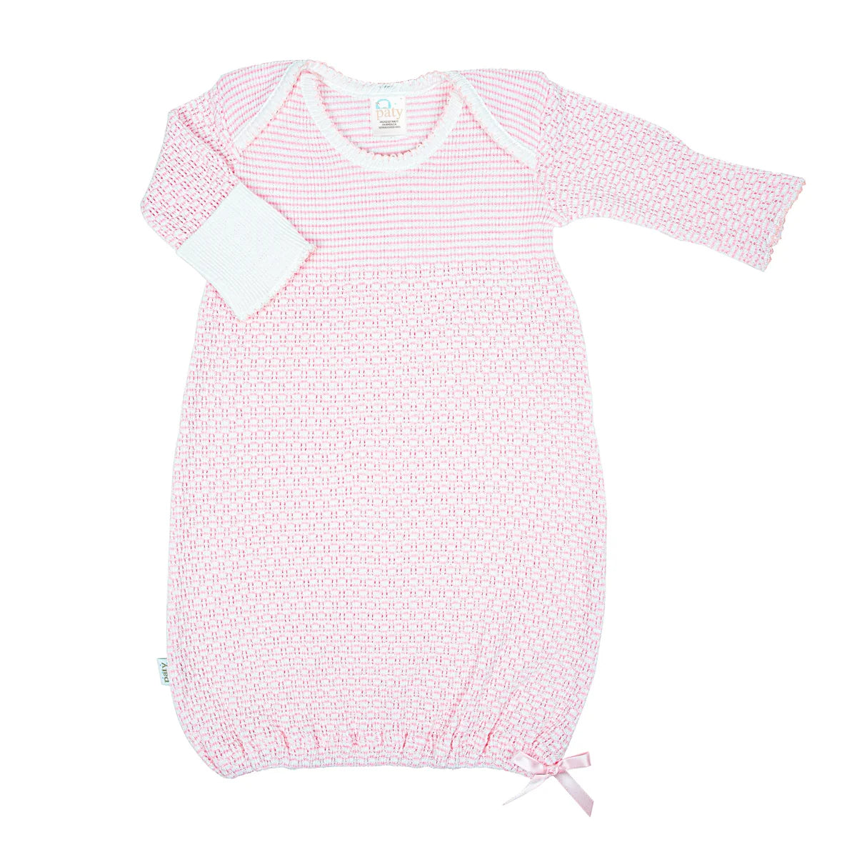 Knit Overlap Shoulder Gown: 2 COLORS