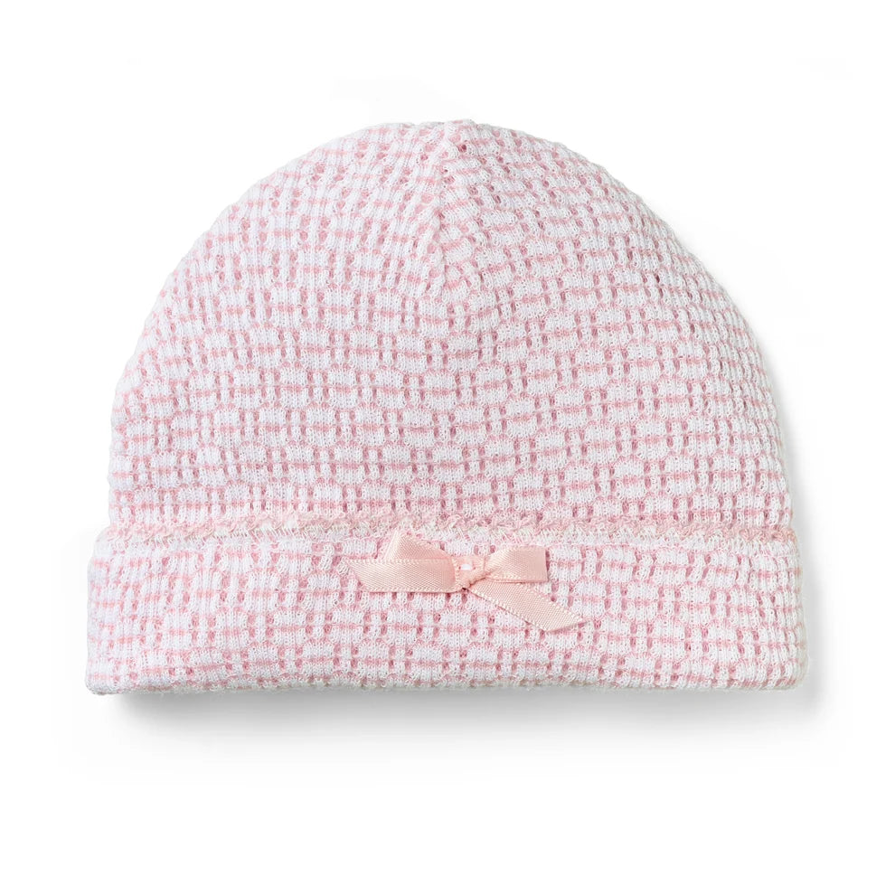 Paty Knit Solid Color Saylor Beanie - Pink