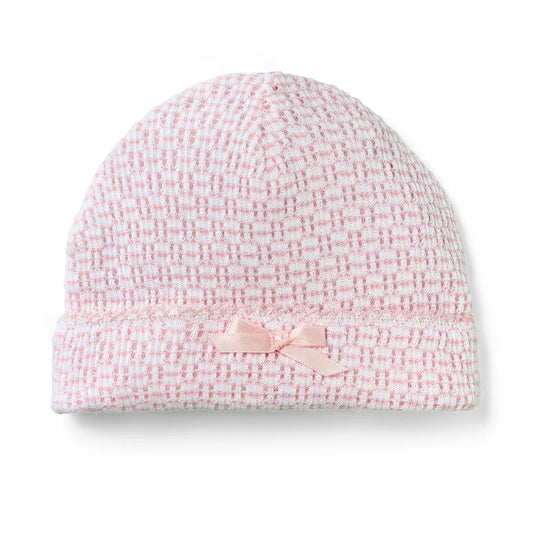 Paty Knit Solid Color Saylor Beanie - Pink
