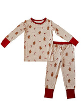 Load image into Gallery viewer, Two-Piece Pajama Set - Gingerbread
