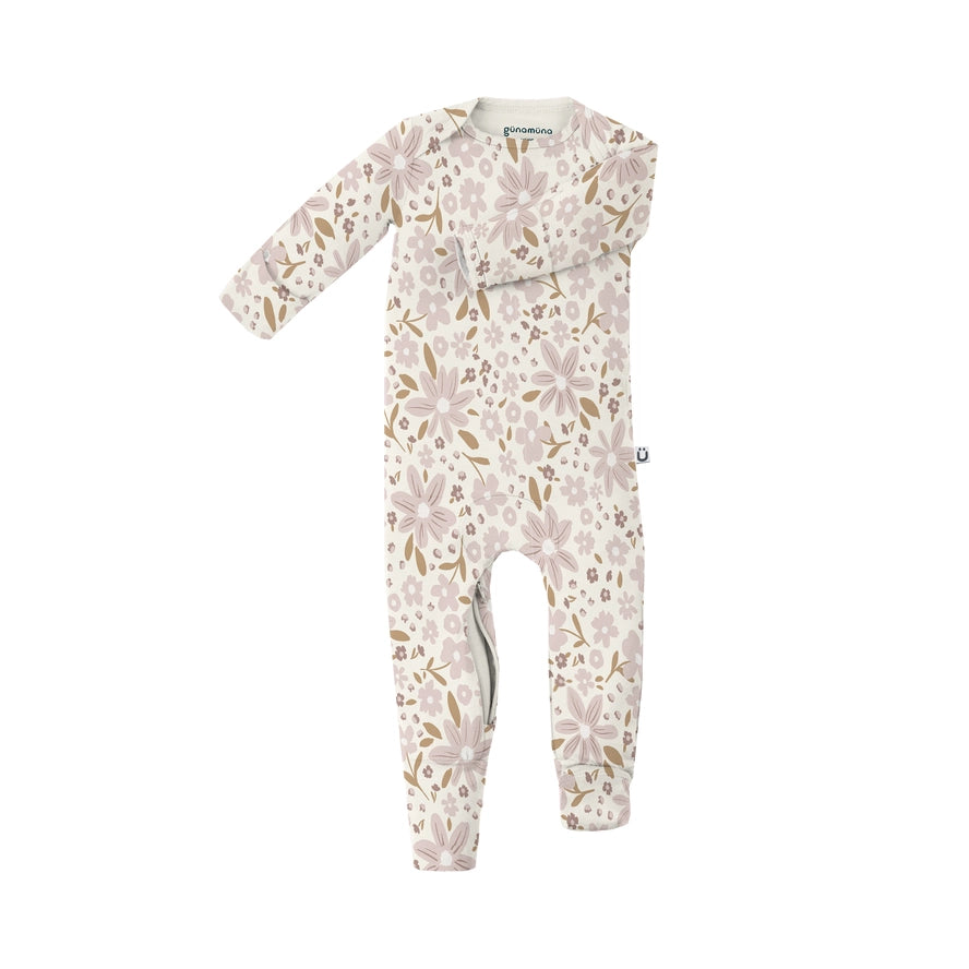 Eden Bamboo Romper Footie