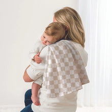 Load image into Gallery viewer, Breastfeeding Boss- A Multitasking Must-Have For Nursing, Swaddling &amp; More- Checkered
