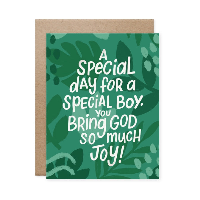 Special Boy Birthday Card