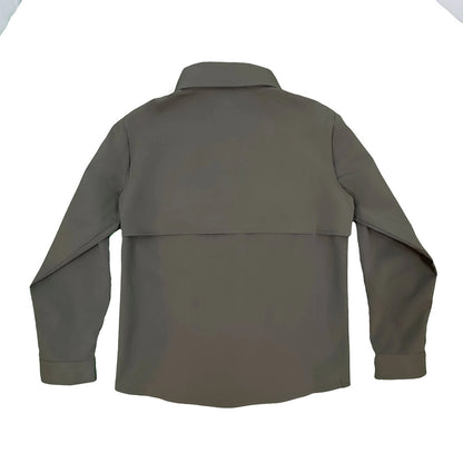 Boys Fishing Shirt - Olive Green