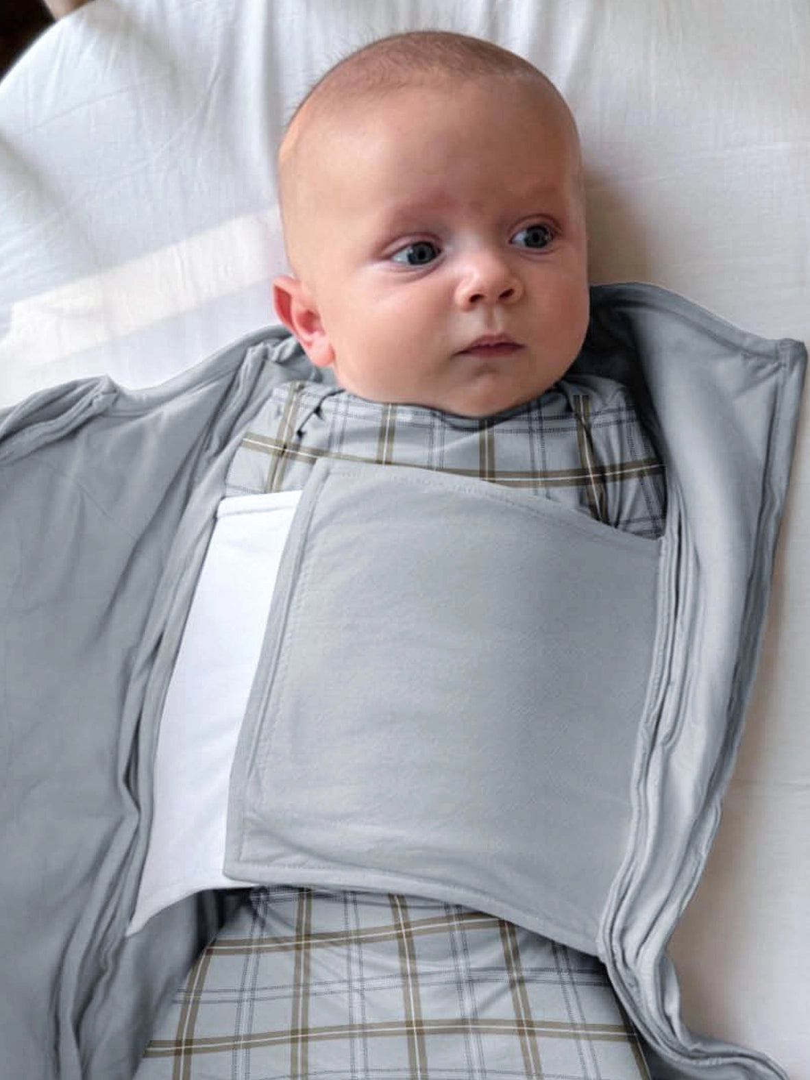 Swaddle Sleep Sack: Plaid