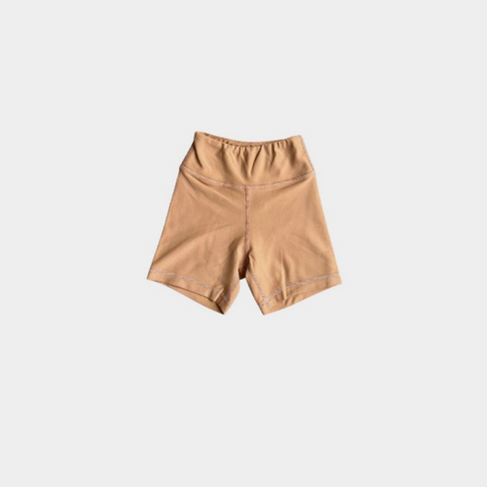 Butterscotch Biker Shorts