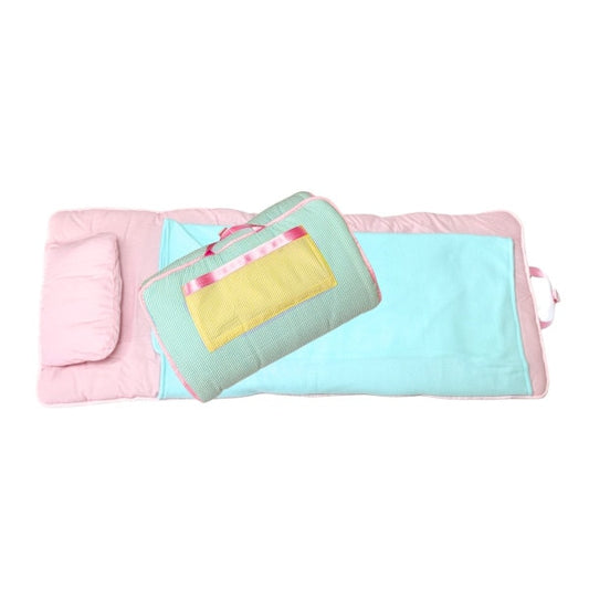 Color Block Seersucker Nap Roll