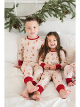 Load image into Gallery viewer, Two-Piece Pajama Set - Gingerbread
