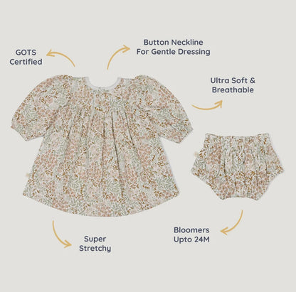 Gardenia Smocked Dress