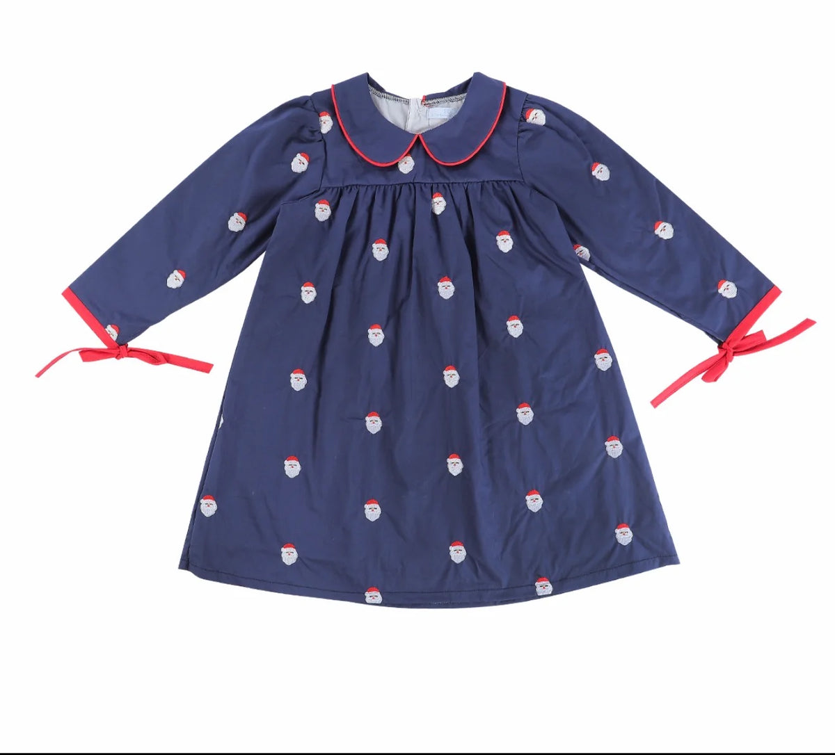 Navy Santa Dress