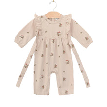 Load image into Gallery viewer, Flutter Sleeve Romper- Blush Mushrooms
