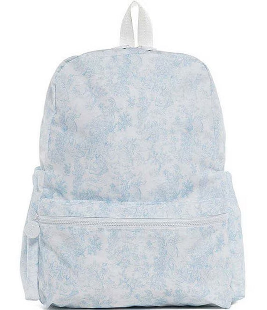 Backpacker- Bunny Toile Blue