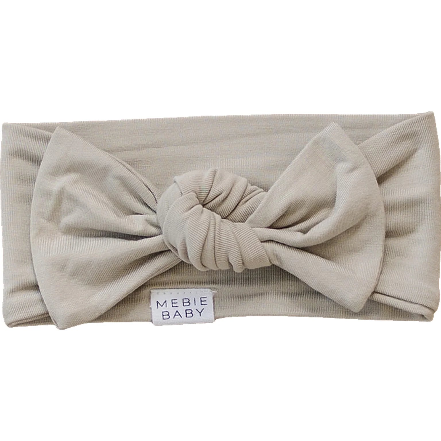 mebie baby. Cream Bamboo head wrap