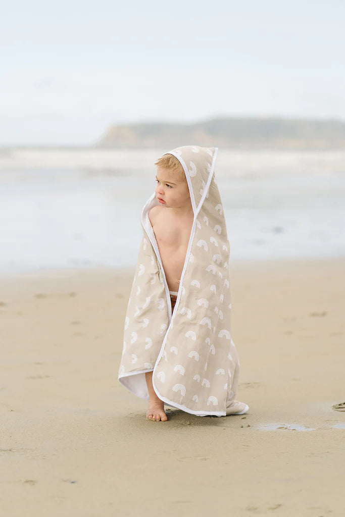  Muslin Hooded Baby Towel