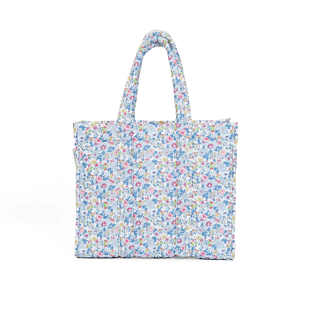 Quilted Go Go Tote - Bridgehampton Floral