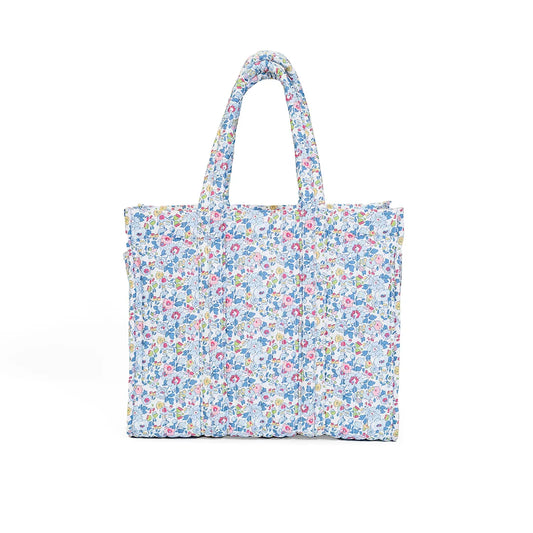 Quilted Go Go Tote - Bridgehampton Floral